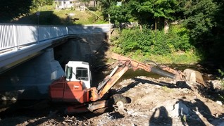Oprava mostu u pily